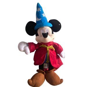 Disney Store Exclusive Sorcerer Mickey 26 in Plush-GUC
